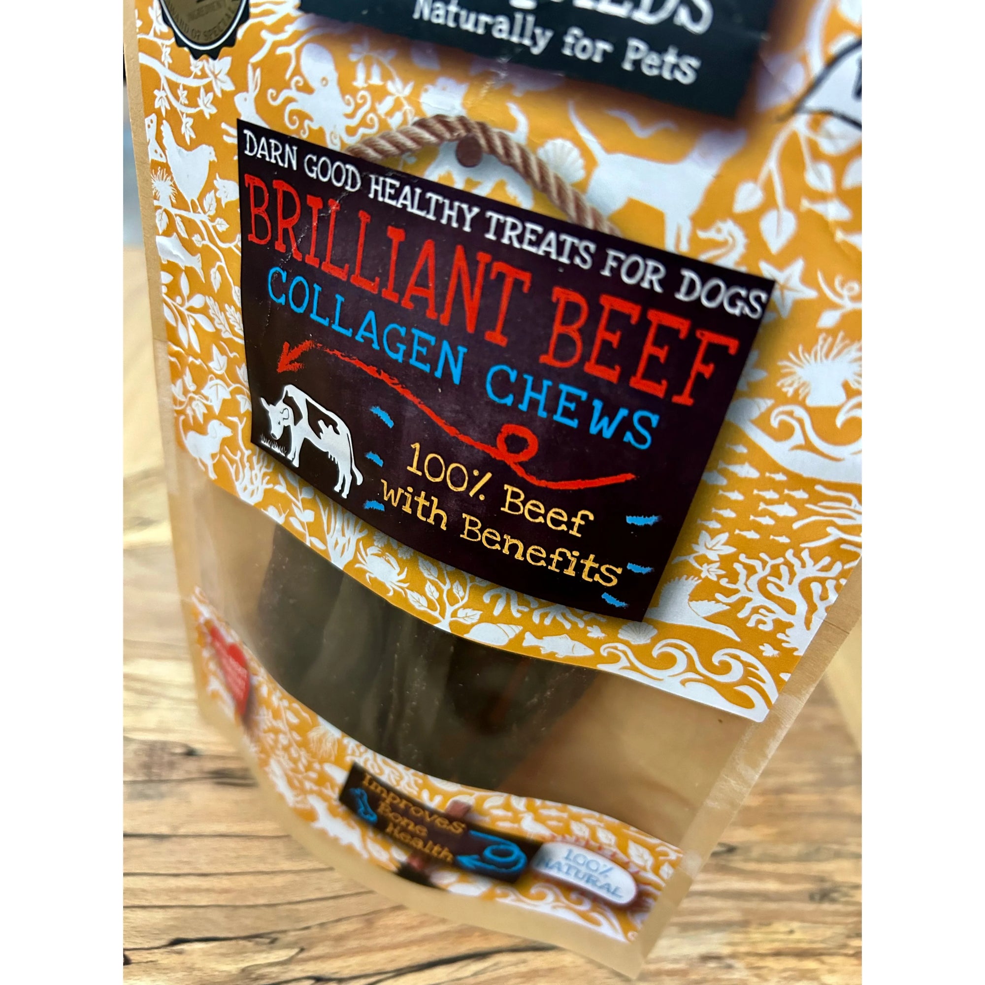 Beef collagen chews for dogs