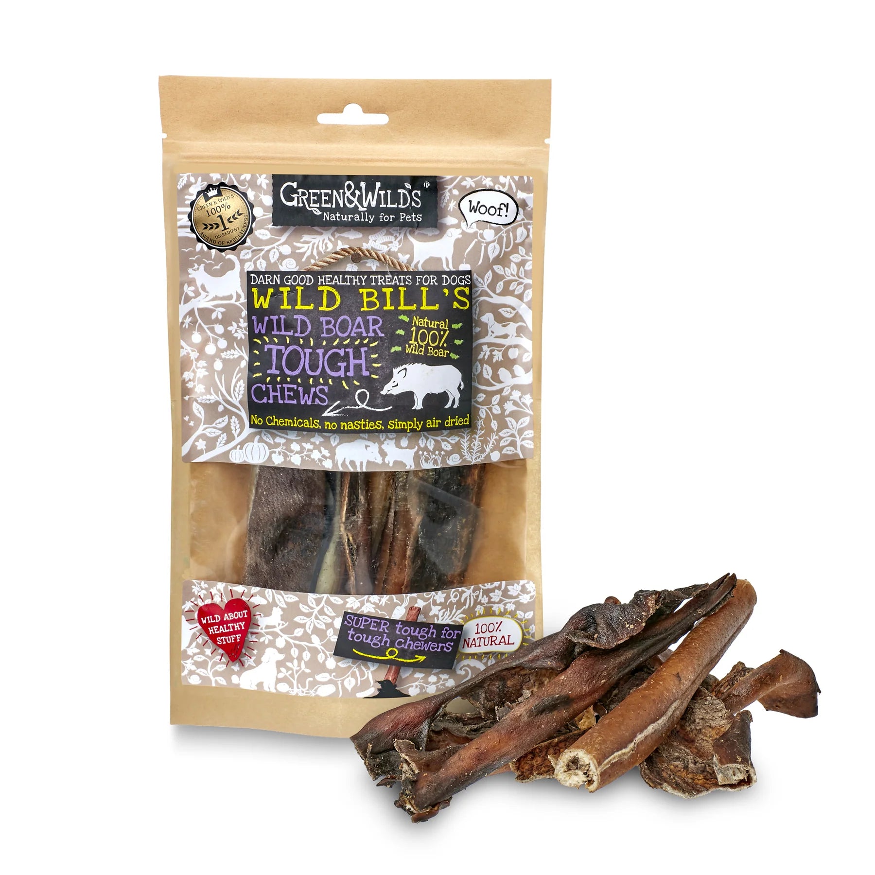 Green & Wild's Wild Boar Tough Chews