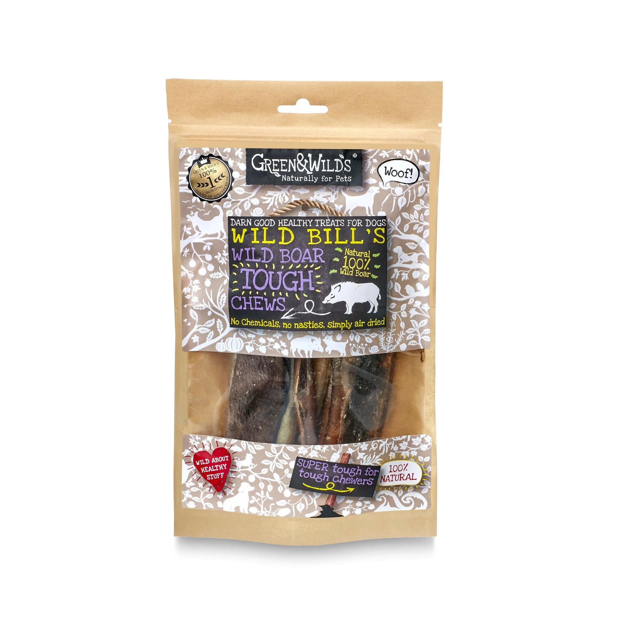 Green & Wild's Wild Boar Tough Chews