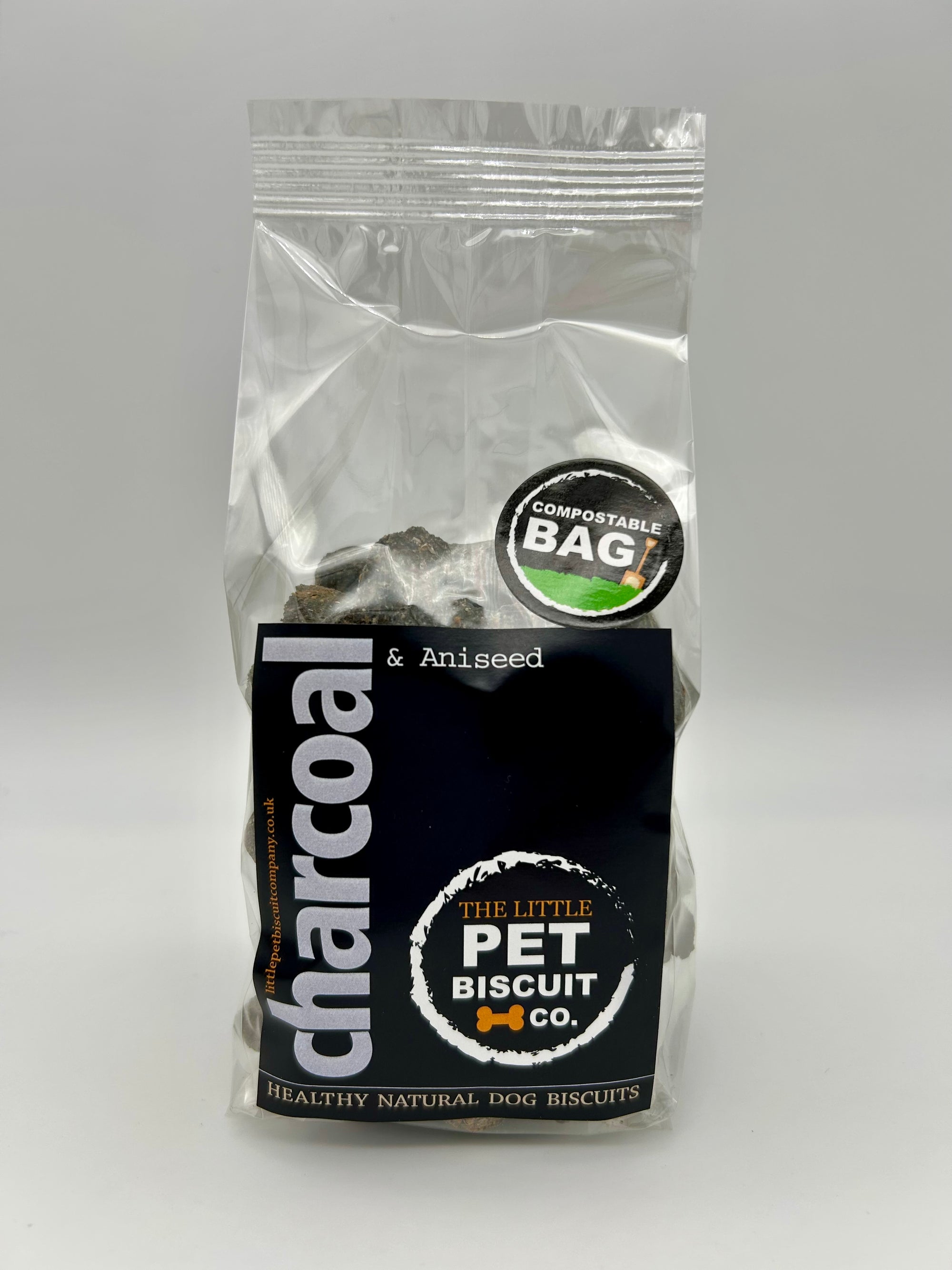 Charcoal & Aniseed healthy natural dog biscuits