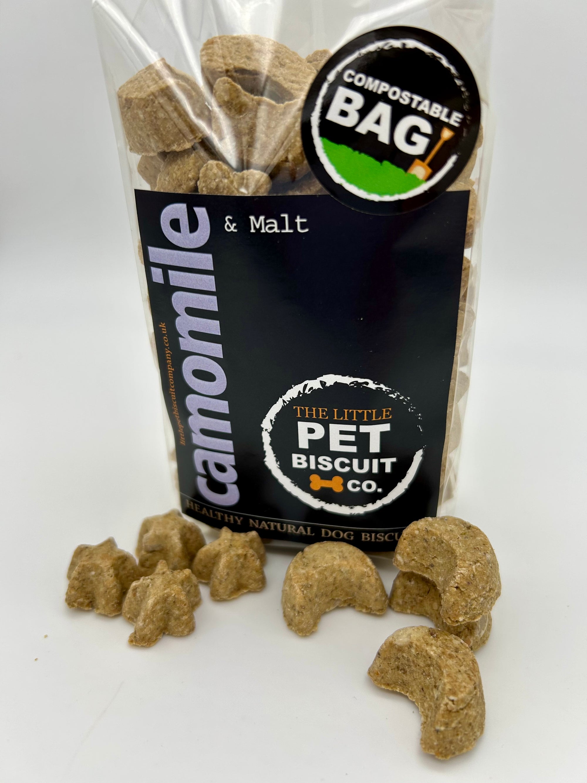 Camomile & Malt healthy natural dog biscuits