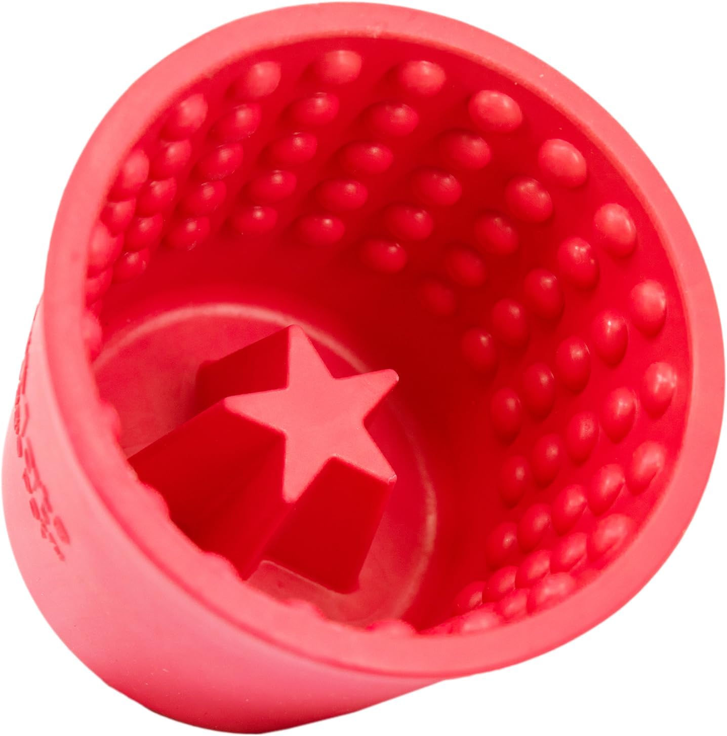 Lickimat Yoggie Pot red