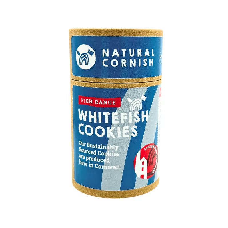 Natural Cornish Whitefish Cookies dog treats