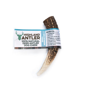 Premium Highland Antler dog chew