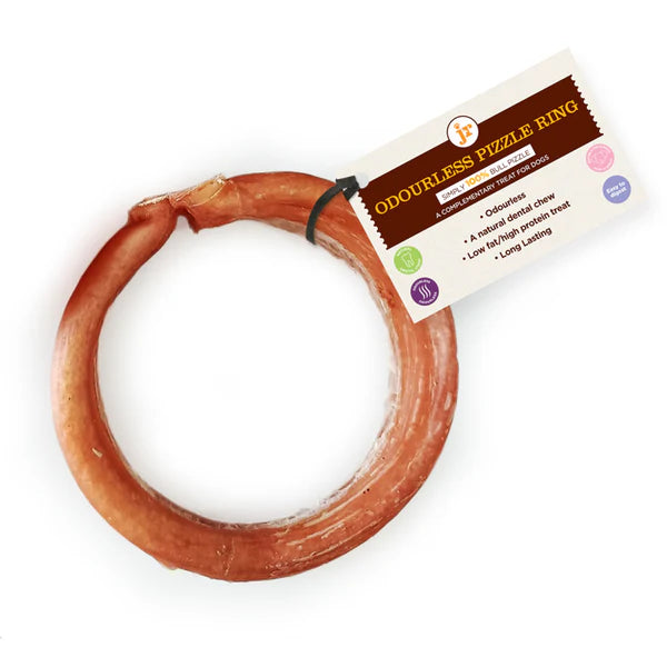 JR Pet Products Odourless Pizzle Ring Dog Chew