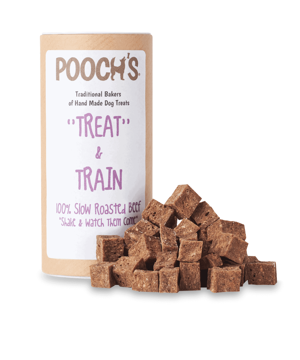 Pooch&#39;s air dried beef dog treats