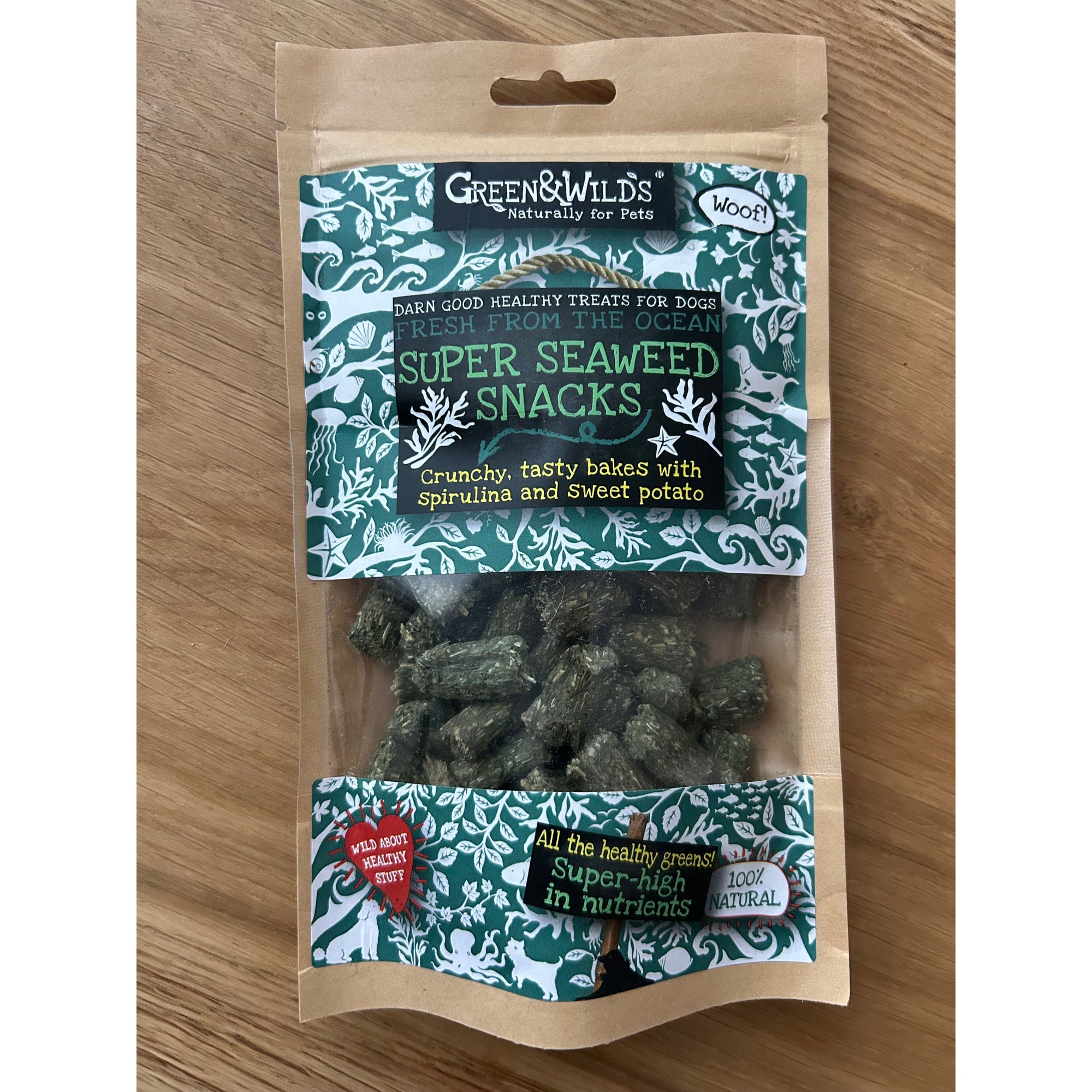 Seaweed Snacks low fat dog treats