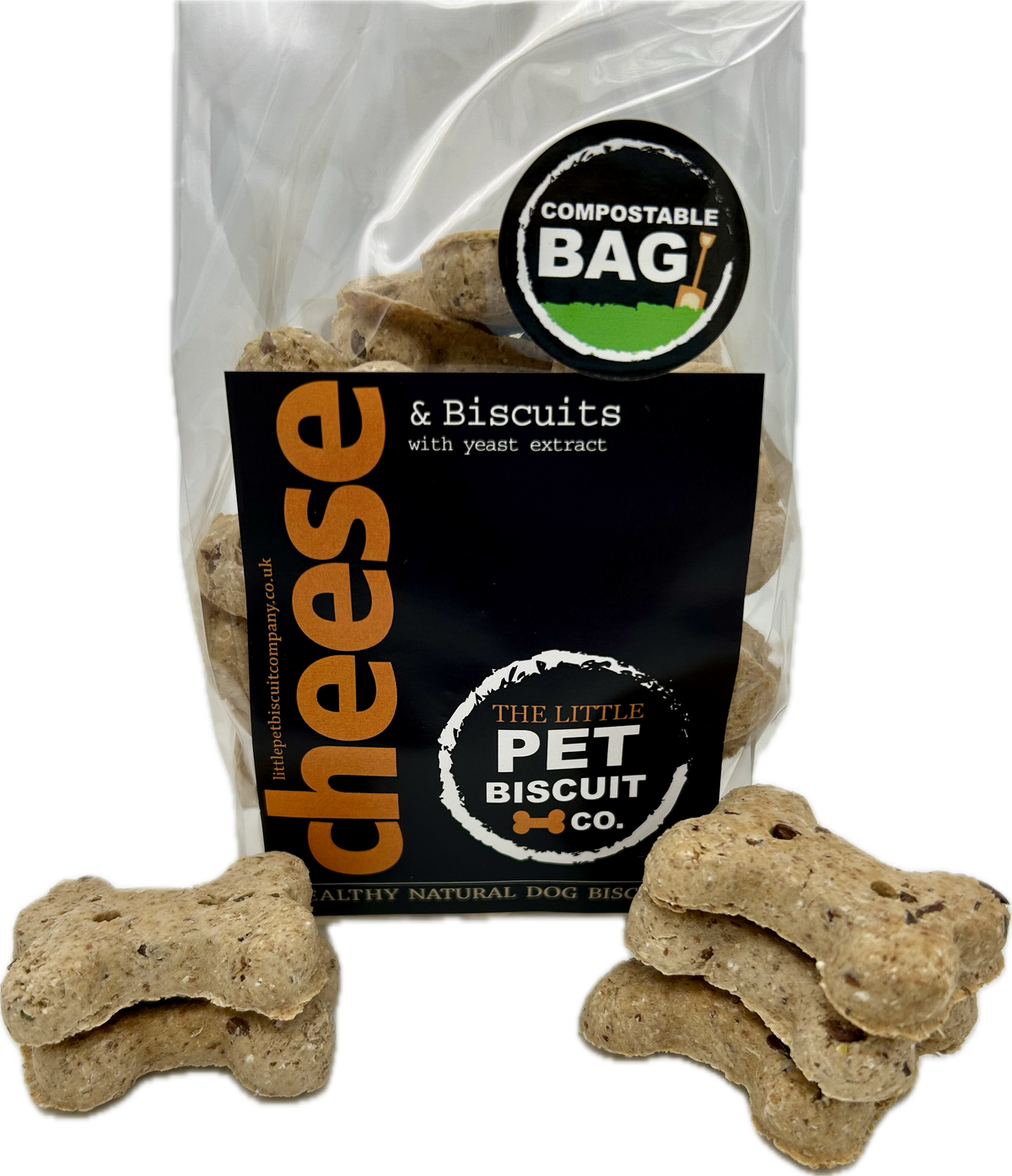 Cheese &amp; Yeast Extract healthy natural dog biscuits