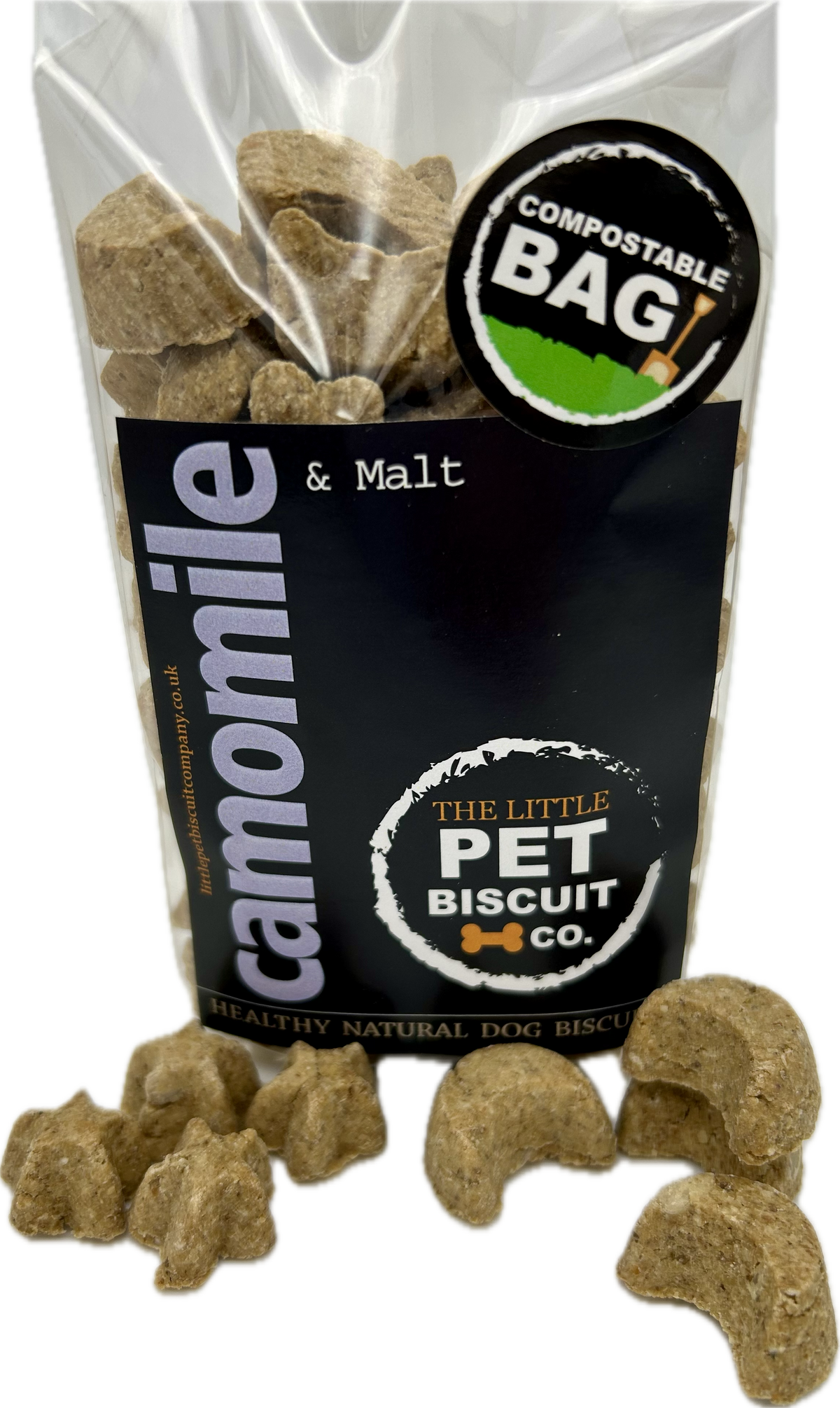 Camomile &amp; Malt healthy natural dog biscuits