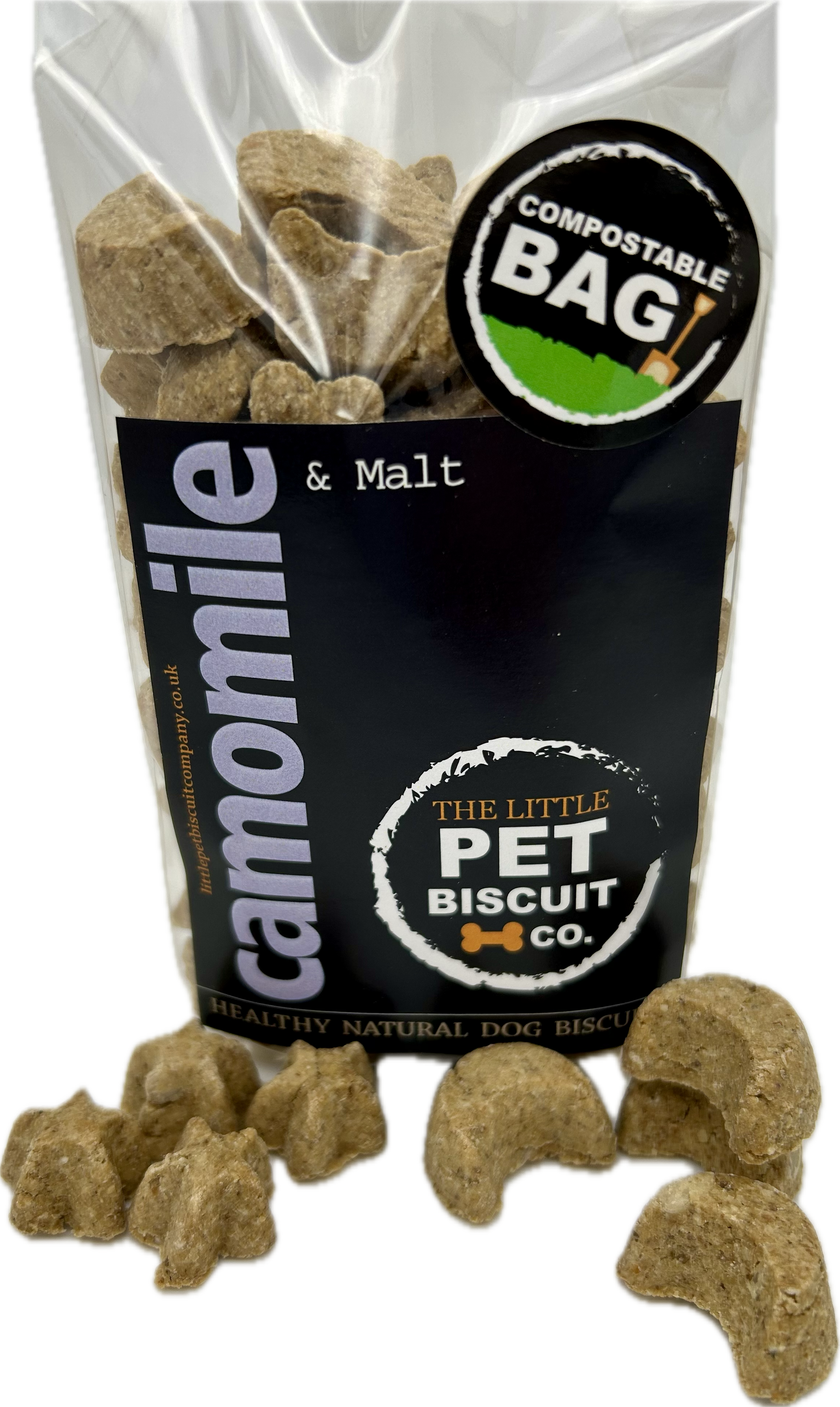 Camomile & Malt healthy natural dog biscuits