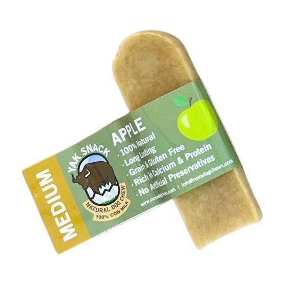 Apple Yak Snack - low fat dog chew