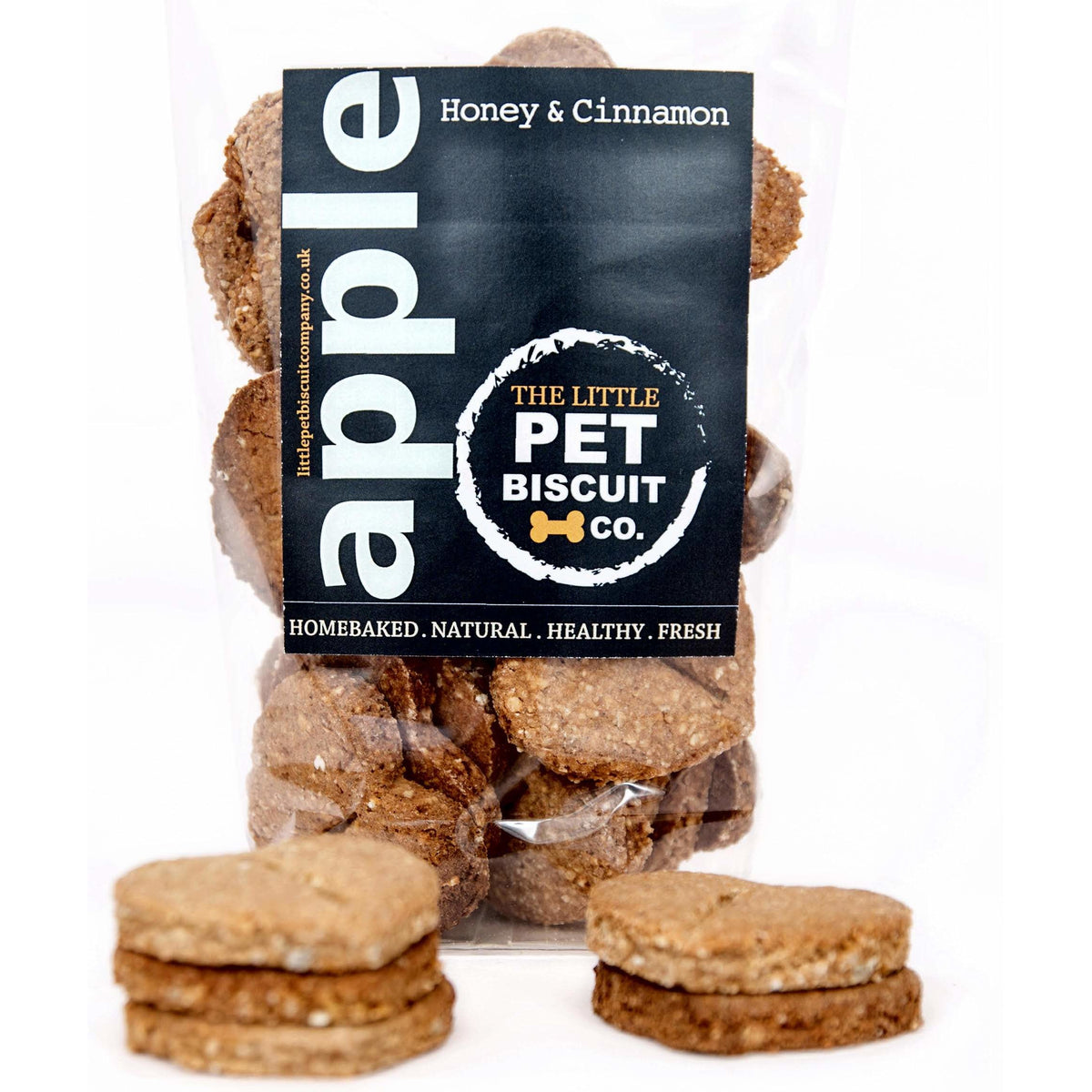 Apple Honey &amp; Cinnamon natural dog biscuits