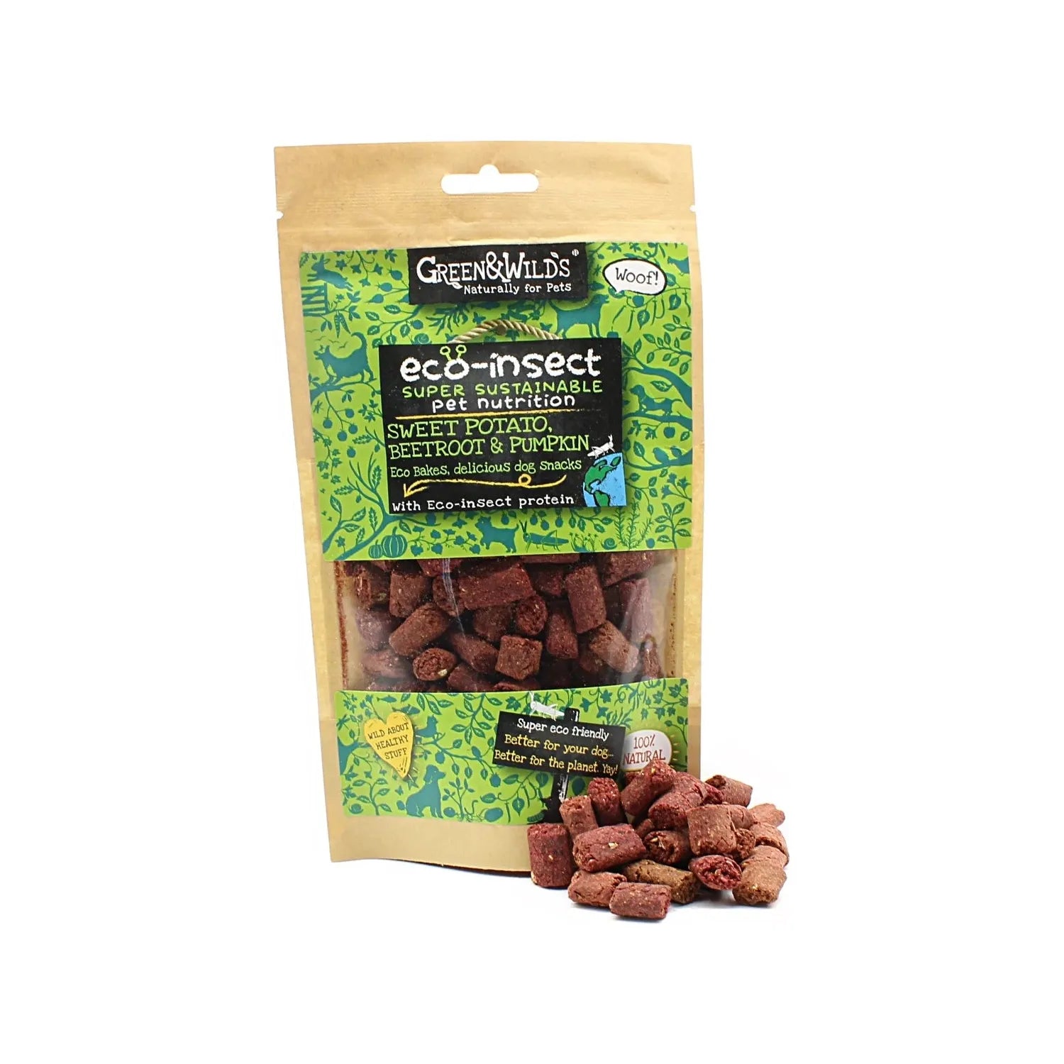 Eco insect bakes - sustainable dog treats