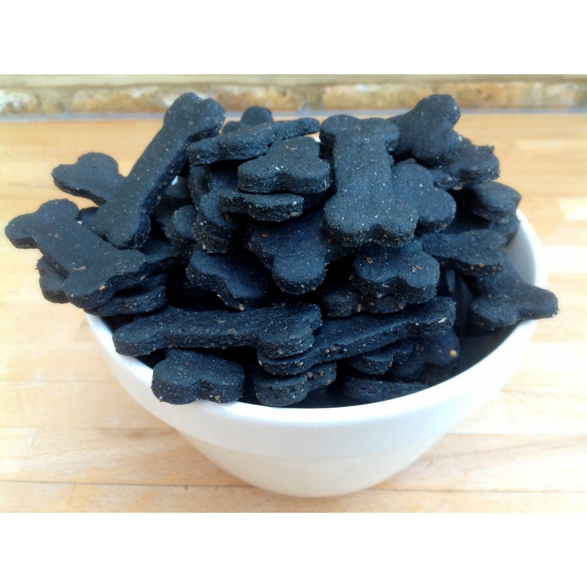 Handmade Charcoal & Aniseed dog biscuit