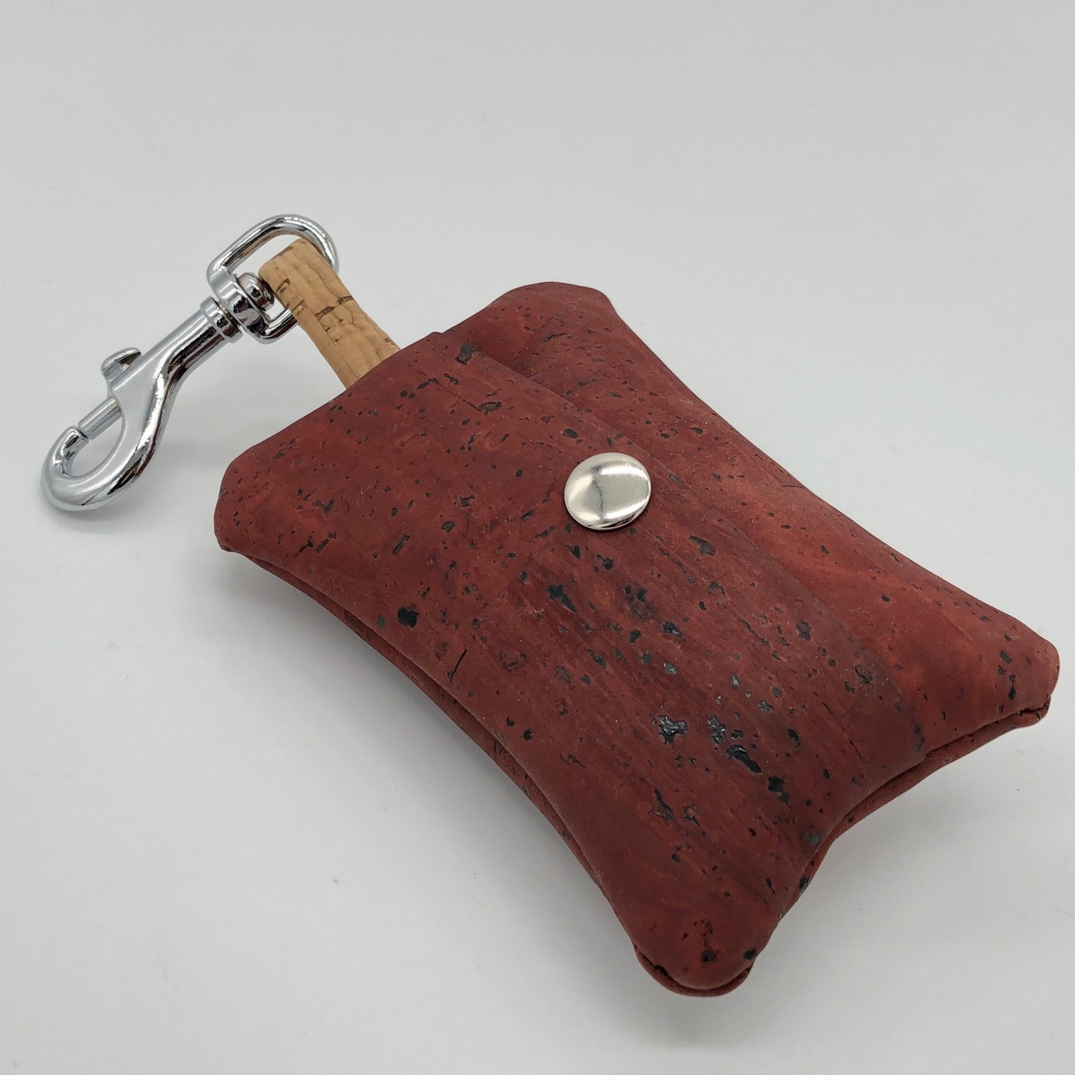 Cork poo bag pouch