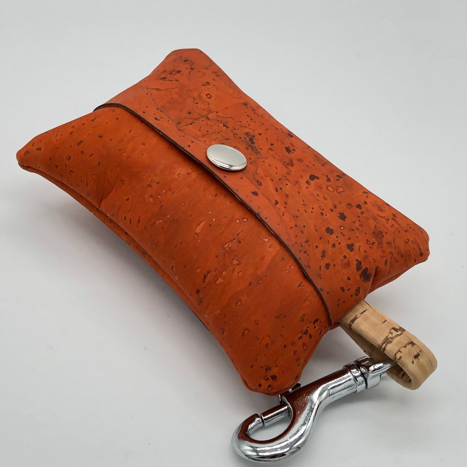 Cork poo bag pouch