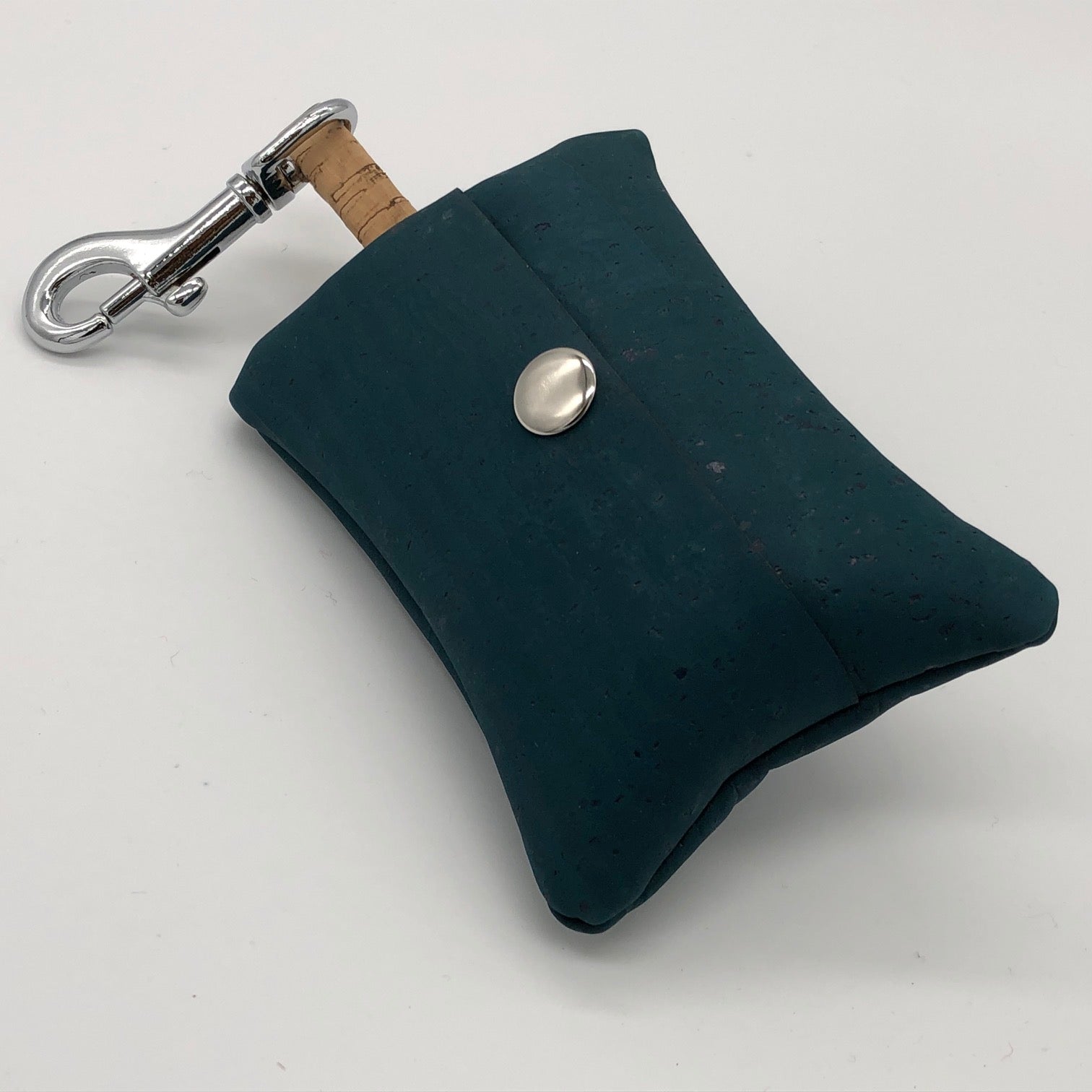 Cork poo bag pouch