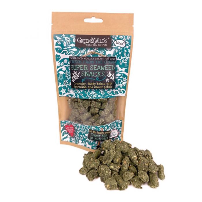 Super Seaweed Snacks - low fat dog treats