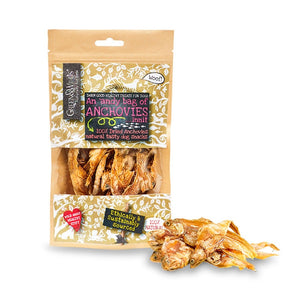 Andy Bag of Little Anchovies fishy dog treats from Green & Wilds